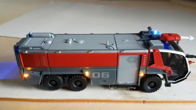 Umbau Modell Rosenbauer Panter 6x6 von Herpa 1:87 смотреть онлайн