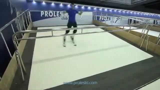 горнолыжный тренажер PROLESKI модель PRO3D бесконечный склон смотреть онлайн