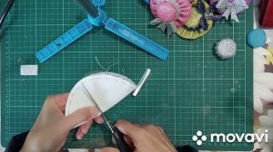 Шляпки-заколки из фоамирана