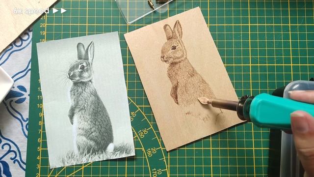Pyrography - Can you make art with a cheap woodburner? смотреть онлайн