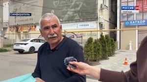 Сегодня днем в Симферополе загорелся рейсовый автобус