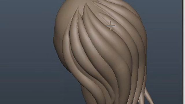 Hair from Muscles in 3D Coat смотреть онлайн