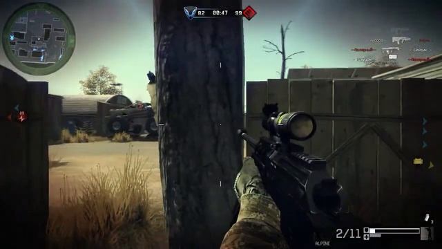 Warface | Alpine на карте "Стоянка" смотреть онлайн