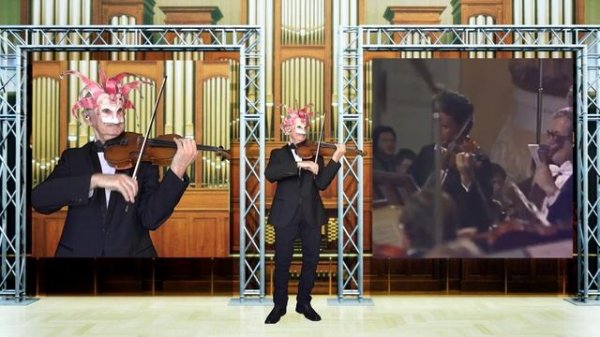 Иоганн Штраус "Посвящение русской публике". Попурри на темы русских композиторов.