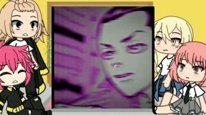 1/? Реакция персонажей Токийские мстители(не все) на такемичи (стекло)