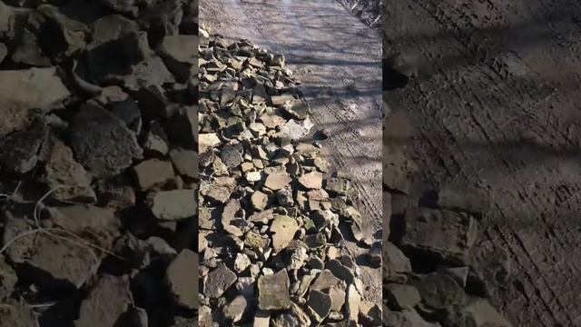 Подсыпка участка #стройка смотреть онлайн
