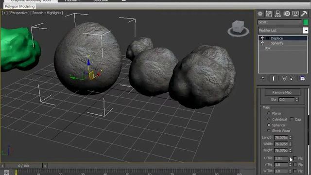 3Ds max rock modeling tutorial смотреть онлайн