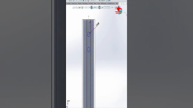 Solidworks tutorial | sheet metal design guidlines #shorts смотреть онлайн
