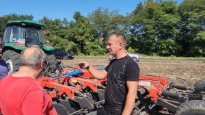 Лущильник (ЛДС) RED HUSKER 4 ПБ - обзор работы в поле и нюансы настройки