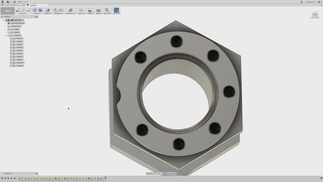 MasterClass Tutorial - Design 5-AXIS part: TITAN-109M in CAD смотреть онлайн