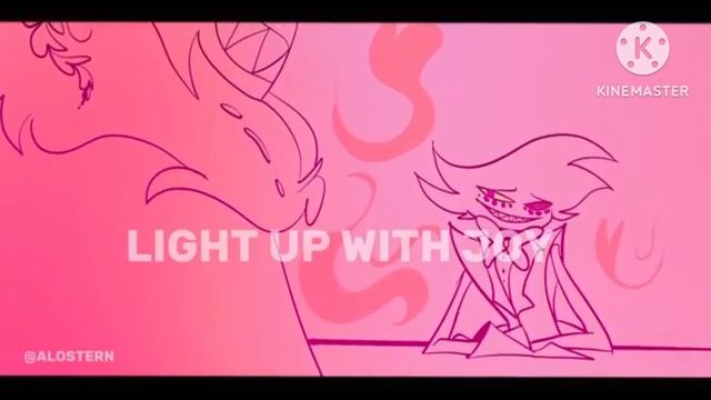 hazbin hotel [animatic] bubblegum b*tch Rus cover (Angel dust) (анимация не моя) смотреть онлайн