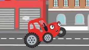 ТЫР ТЫР ТРАКТОР. 1,2,3 тыр тыр трактор едет по полям.