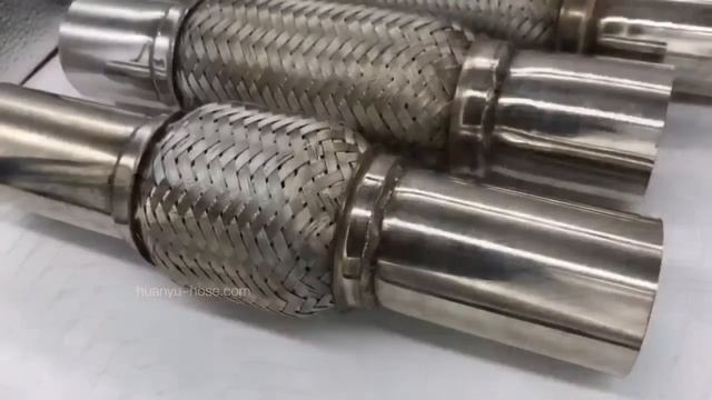 Stainless steel exhaust flexible pipe with extension/nipple смотреть онлайн