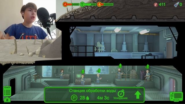 ВЫПОЛНИЛ МНОГО ЗАДАНИЙ В УБЕЖИЩЕ►Fallout shelter #4 смотреть онлайн