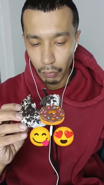 Пончик 🍩 Асмр Еда 🍩 Итинг donuts смотреть онлайн