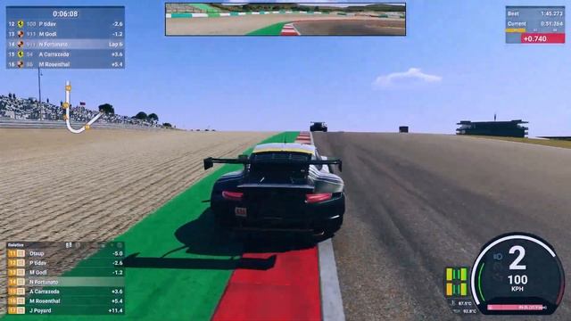 Le Mans Ultimate - GTE Porsche 911 RSR-19 - Proton Competition (MP Race) - No Commentary Gameplay смотреть онлайн