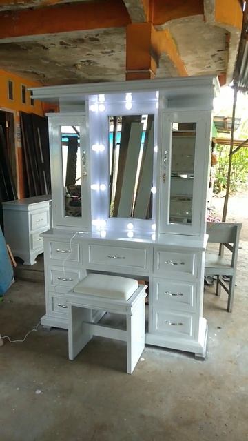 meja rias minimalis terbaru warna putih 💖 смотреть онлайн