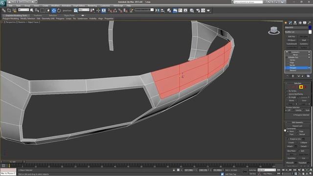 Modeling Basic Front Bumper Easiest way | 3ds Max Tutorial смотреть онлайн