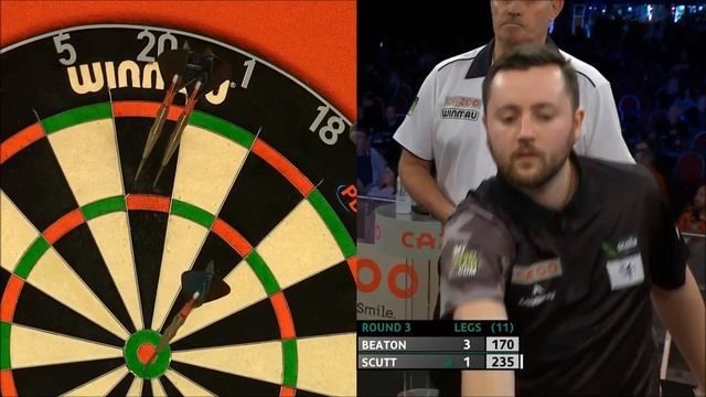 PDC Darts UK Open 2023 03 03 - Steve Beaton vs Connor Scutt - ENG смотреть онлайн