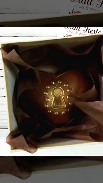 Шоколадная валентинка сердце замочек В продолжении темы 14 февраля смотреть онлайн