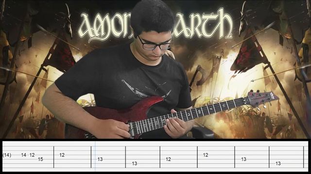 Amon Amarth | Crack The SKy | Guitar Solo + Tabs смотреть онлайн