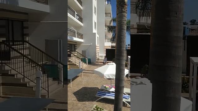 Территория отеля Tsokkos beach 4*, Кипр/Протарас смотреть онлайн