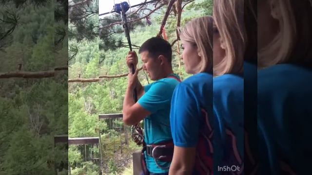 Немного экстрима! Бурятия, курорт Аршан смотреть онлайн