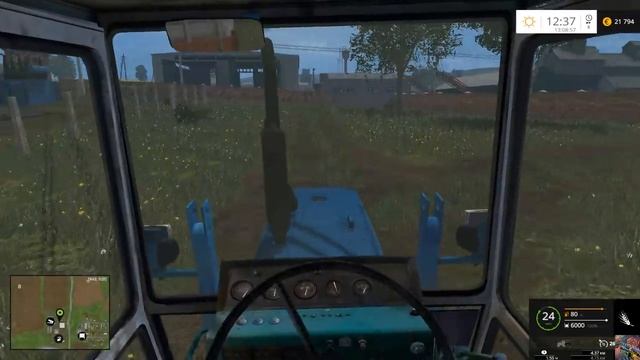 FS2015 - Один российский край - 3 - Продолжаем уборку...