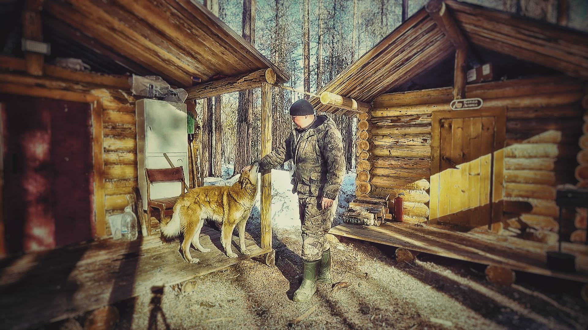 В ТАЙГЕ БАРДАК. РАБОТА И ОТДЫХ НА ЛЕСНОЙ ИЗБЕ. Экипировка для охоты KING HUNTER. смотреть онлайн