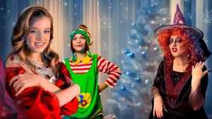 Санта-Зомби. злая ведьма заколдовала всех.Santa ruined Christmas. New Year's adventures for children
