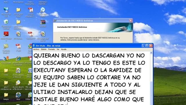 DESCARGAR ESET NOD 32 ANTIVIRUS Y COMO INSTALARLO смотреть онлайн