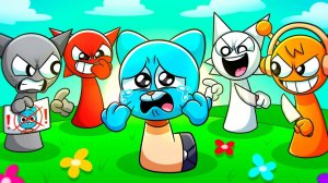 SPRUNKI И УДИВИТЕЛЬНЫЙ МИР ГАМБОЛА! Incredibox анимации