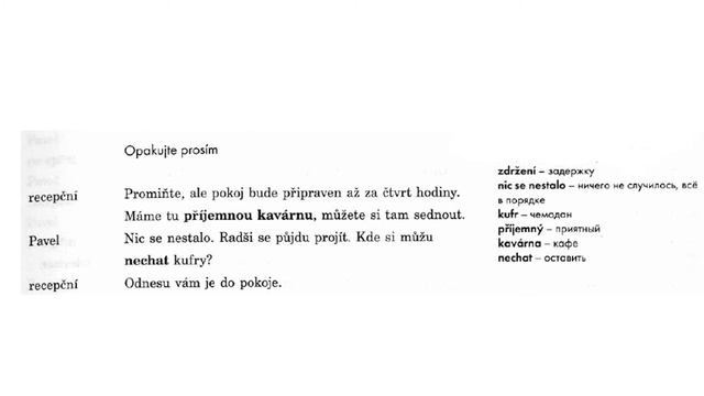 Berlitz: Чешский язык. Lekce 8 - Ubytování v hotelu (Размещение в гостинице) смотреть онлайн