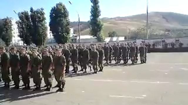 Присяга 7-12 роты 23 июля Вольск.MP4