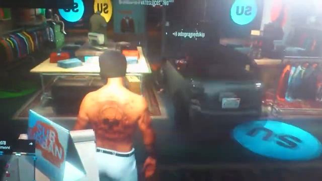 GTA online. Suburban car invasion and explosion. смотреть онлайн