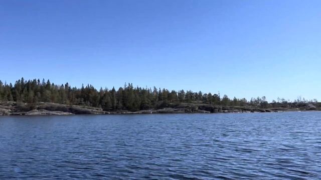 Прогулка по Ладожским шхерам на катере из г. Сортавала Республики Карелия! смотреть онлайн