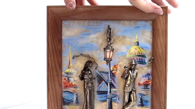 КЛЮЧНИЦА "Пара. Набережная. Мост" с подсветкой смотреть онлайн