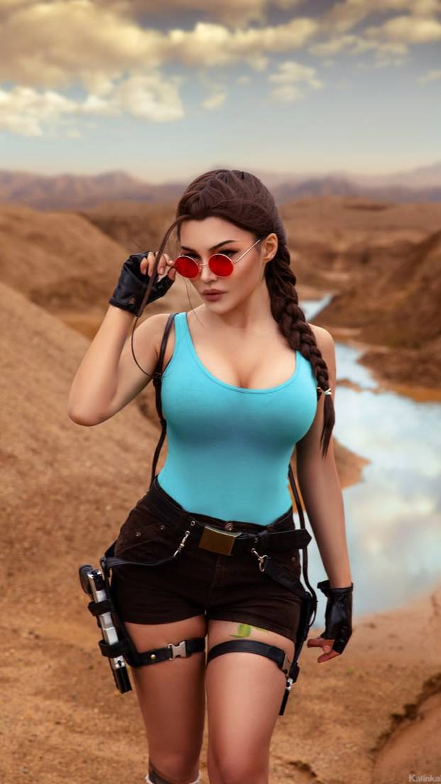 Lara Croft - Tomb Raider #shorts #short #cosplay #music #geek #game