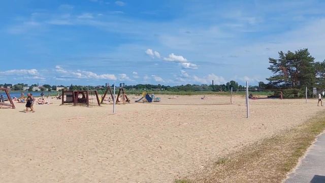 Сезон купания открыт. Haapsalu пляжи смотреть онлайн