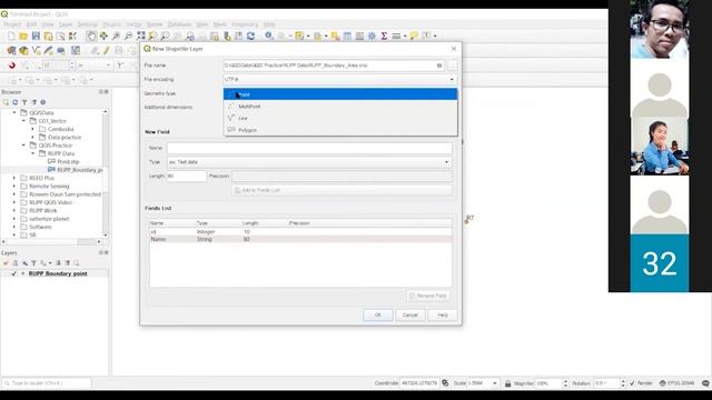 QGIS 8: How to convert Point to polygon with QGIS смотреть онлайн