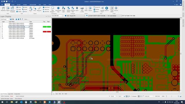 Цветовые схемы DeltaCAM и CAM350