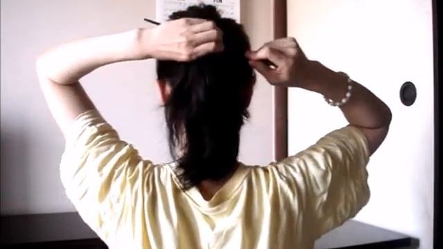 Hairstyle Ninja Kunoichi Tutorial - HASHI箸 くノ一