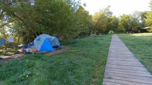 Кемпинг на Кудыкиной горе. Какое палаткоместо выбрать? Часть 1 (главная поляна)