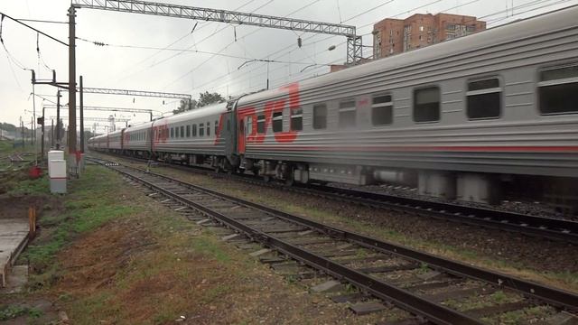 ЭП1М-686 с первым рейсом поезда №202 Имеретинский курорт — Москва. смотреть онлайн