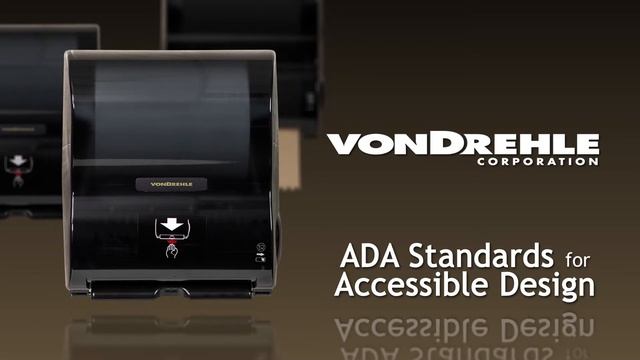 Von Drehle 10-Inch Hands-Free Roll Towel Systems