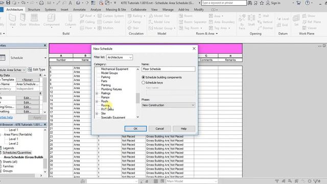 #20|How to create Schedule in|Revit Architecture 2018 смотреть онлайн