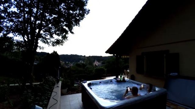 TimeLapse SPA Jacuzzi SunSet Yi Camera смотреть онлайн