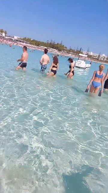 Cyprus. Ayia-Napa. Nissi Beach. Кипр. Айя-Напа. смотреть онлайн