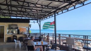 Автокемпинг 🏕 у моря в Абхазии🏝 Новый Афон🌴 Псырцха🛤