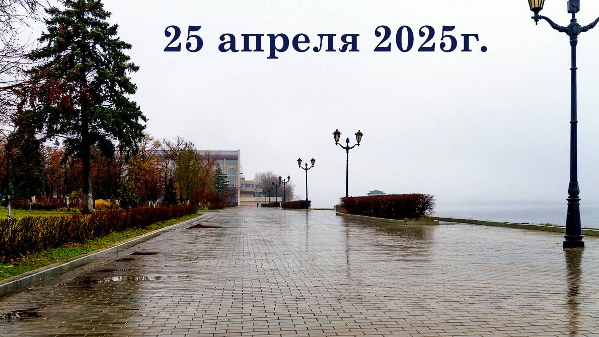 Погода в Самаре - 25 апреля 2025г. Туман и дождь. смотреть онлайн